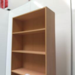  - 1x beuken kleur houten boekenkast (3)