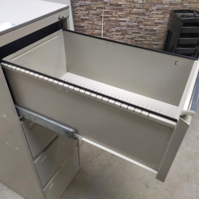  - 1x ahrend oda industriele metalen ladekast (8)