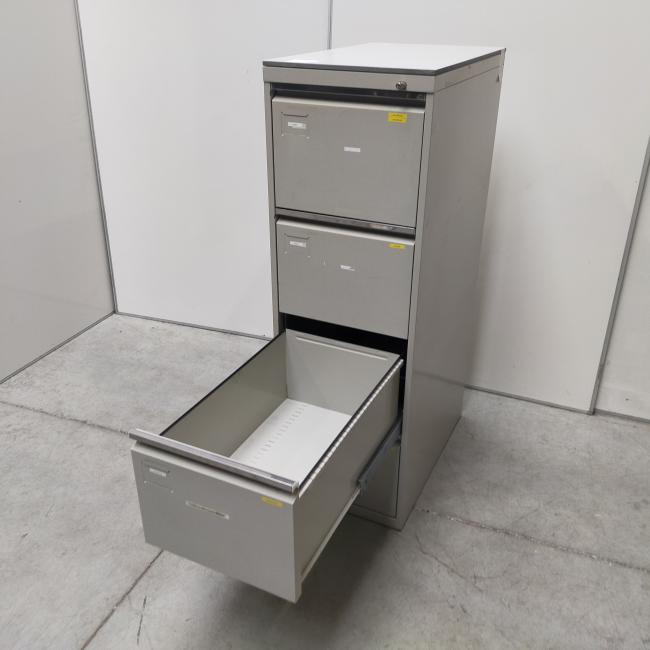  - 1x ahrend oda industriele metalen ladekast (10)