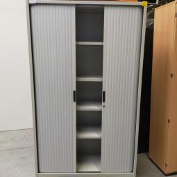  - 1x creme metaal met lichtgrijze roldeuren (5)