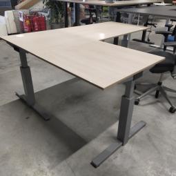  - 1x Gispen hoekbureau ihv met handslinger (2)