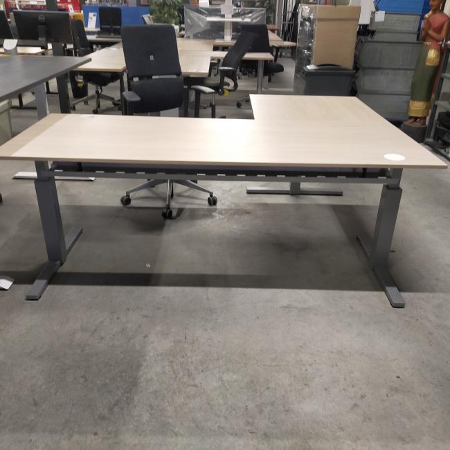  - 1x Gispen hoekbureau ihv met handslinger (5)