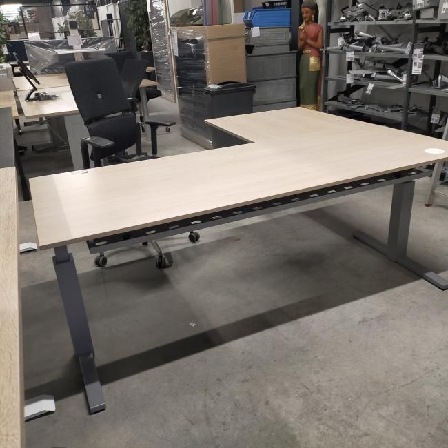  - 1x Gispen hoekbureau ihv met handslinger (7)