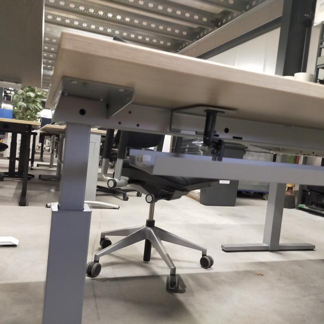  - 1x Gispen hoekbureau ihv met handslinger (8)