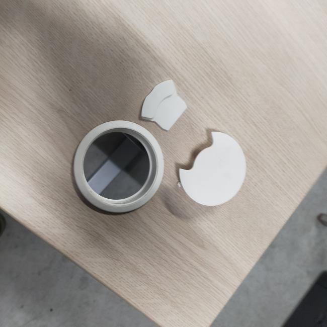  - 1x Gispen hoekbureau ihv met handslinger (14)