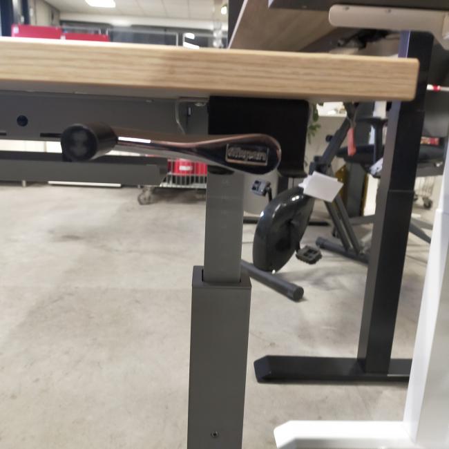  - 1x Gispen hoekbureau ihv met handslinger (24)