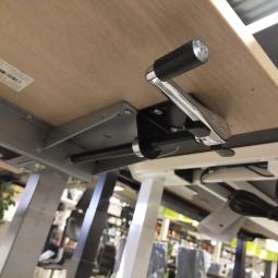  - 1x Gispen hoekbureau ihv met handslinger (26)