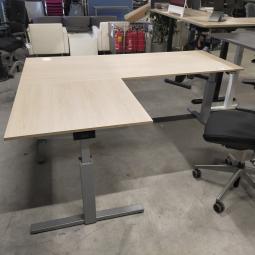  - 1x Gispen hoekbureau ihv met handslinger (28)