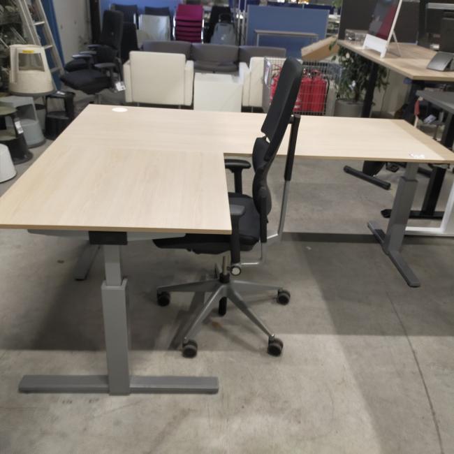  - 1x Gispen hoekbureau ihv met handslinger (29)