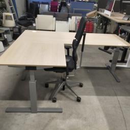  - 1x Gispen hoekbureau ihv met handslinger (29)