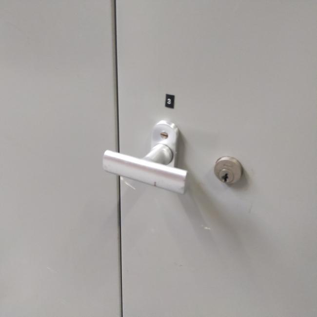  - 1x indistriele stalen kast LIPS zonder slot (2)