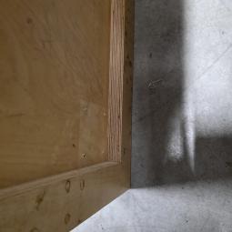  - dikke multiplex bladen 56 mm dik  2x160 en 9x120 en 5x150 cm  (4)