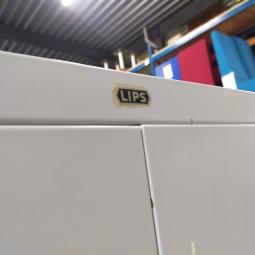  - set 3x Lips stalen werkplaatskasten intensief gebruikt met div gebruikssporen en lakschade (4)