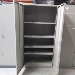  - set 3x Lips stalen werkplaatskasten intensief gebruikt met div gebruikssporen en lakschade (5)