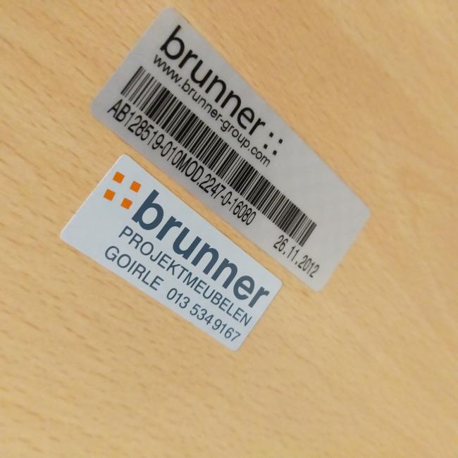  - partij zeer degelijke BRUNNER inklapbare tafels, klaptafels  (13)