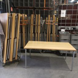  - partij zeer degelijke BRUNNER inklapbare tafels, klaptafels  (1)