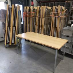  - partij zeer degelijke BRUNNER inklapbare tafels, klaptafels  (2)