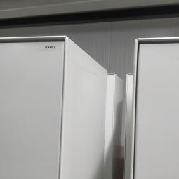  - partij witte metalen 2-deurs kantoorkasten incl sleutels nieuwstaat!! (23)