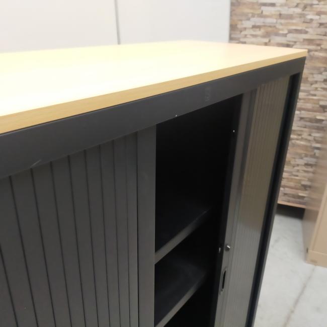  - 179,- pst 3x schaffenburg zwart met beuken kleur blad 148x120x45 cm zonder sleutels en 3x ihv schappen per kast (7)