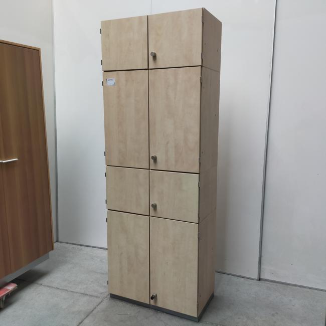  - 1x PFD Interior 4-delige houten kantoorkast 8-deurs (3)