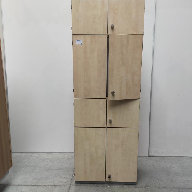  - 1x PFD Interior 4-delige houten kantoorkast 8-deurs (5)