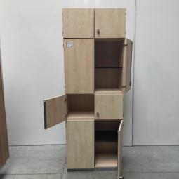  - 1x PFD Interior 4-delige houten kantoorkast 8-deurs (7)
