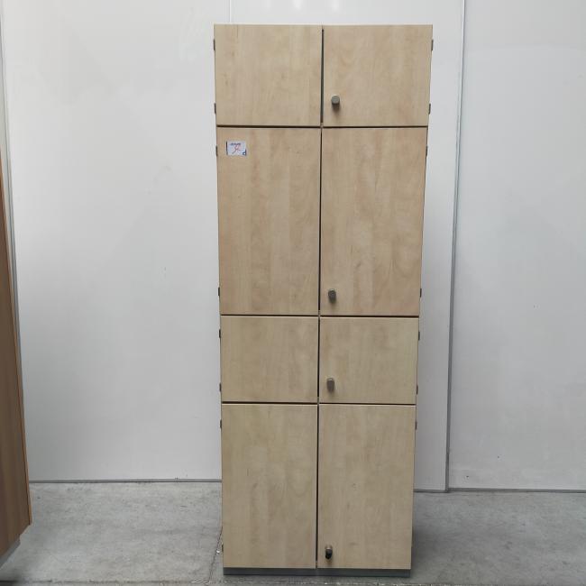 - 1x PFD Interior 4-delige houten kantoorkast 8-deurs (15)