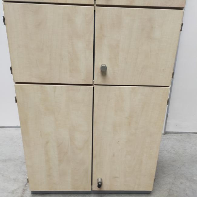  - 1x PFD Interior 4-delige houten kantoorkast 8-deurs (16)