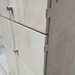  - 1x PFD Interior 4-delige houten kantoorkast 8-deurs (18)