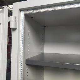  - 1x Sistec dikwandige brandvertragende kluiskast met 1x baardsleutel en 4 ihv metalen schappen (20)