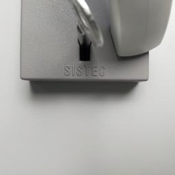  - 1x Sistec dikwandige brandvertragende kluiskast met 1x baardsleutel en 4 ihv metalen schappen (9)