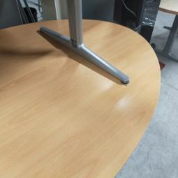  - 2x ahrend mehes beuken kleur afwijkende kleuren!! mdf houten blad ovaal 180x120  (4)