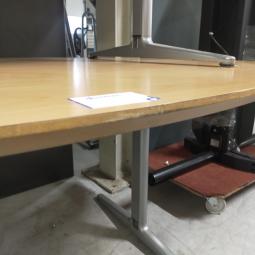  - 2x ahrend mehes beuken kleur afwijkende kleuren!! mdf houten blad ovaal 180x120  (5)