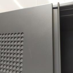  - ahrend alugrijze metalen akoestische kast schuifdeuren (10)