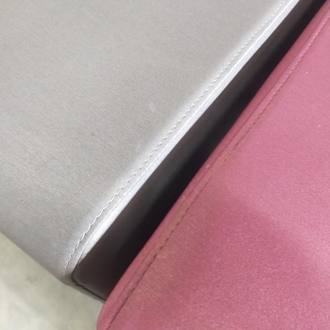  - ahrend set lounge banken 4 delen kunstleder grijs en paars (13)