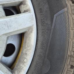  - 3x continental vancoCamper  215-70-R15 CP  109R   7-9 mm (13)