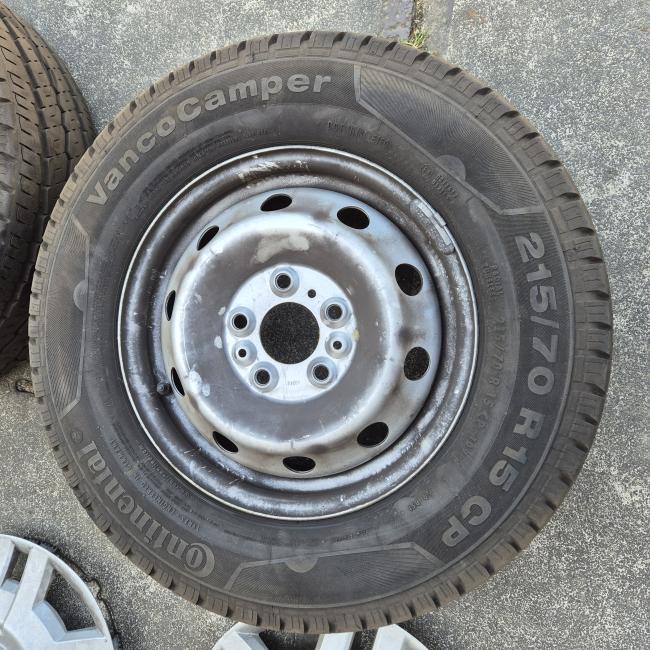  - 3x continental vancoCamper  215-70-R15 CP  109R  7-9 mm (7)