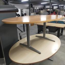  - ovale tafel ahrend mehes beukenkleur hout 180x120 cm 1x (2)