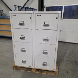  - 2X FIREKING BRANDWERENDE LADENKAST AFM 134X53X80 HXBXD BINNENMAAT LADE 25X39X66 HXBXD   (1)