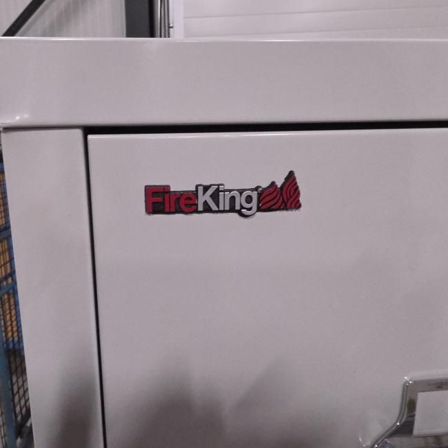  - 2X FIREKING BRANDWERENDE LADENKAST AFM 134X53X80 HXBXD BINNENMAAT LADE 25X39X66 HXBXD   (13)