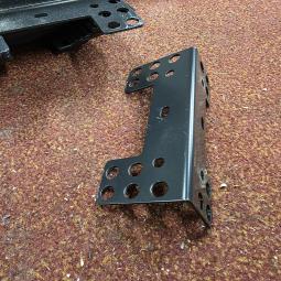  - partij metalen hoekprofielen hoeklijn  135x60x40 mm  dikte 2 mm (4)