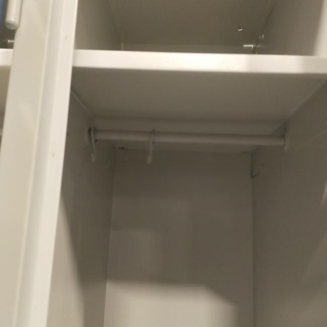  - 4x 125,- pst ex. 2-deurs grijs blauw retro vintage industriele stalen lockerkasten 180x60x50 cm (21)