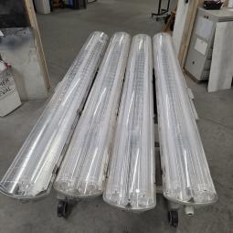  - 3X TL armtuur 2x24 watt LED  en 1x TL armatuur 1x24 watt  (2)