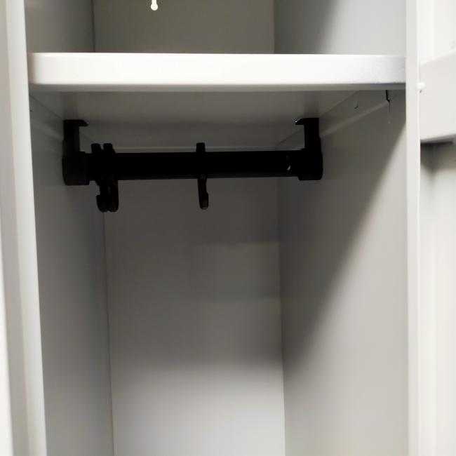  - partij 37x induistriele metalen lockerkasten 2-deursgrijs (19)