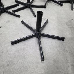  - sterpoot kruisvoet kruispoot metalen afm 30 mm buis hoogte 50 cm  (3)