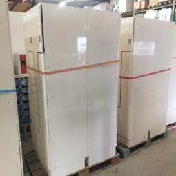  - partij Oostwoud witte metalen Z-lockerkasten kledinglockers 4-deurs 195x80x50 cm met nieuww sloten eurolocks (4)