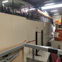  - partij Oostwoud witte metalen Z-lockerkasten kledinglockers 4-deurs 195x80x50 cm met nieuww sloten eurolocks (9)