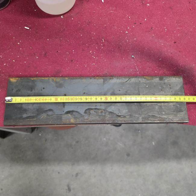  - 7x zware massieve plaat afm 36x10 cm 15 mm  (1)