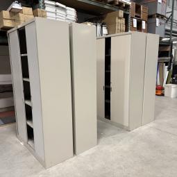  - 4x van blerk werkplaats garage kasten met roldeuren (15)