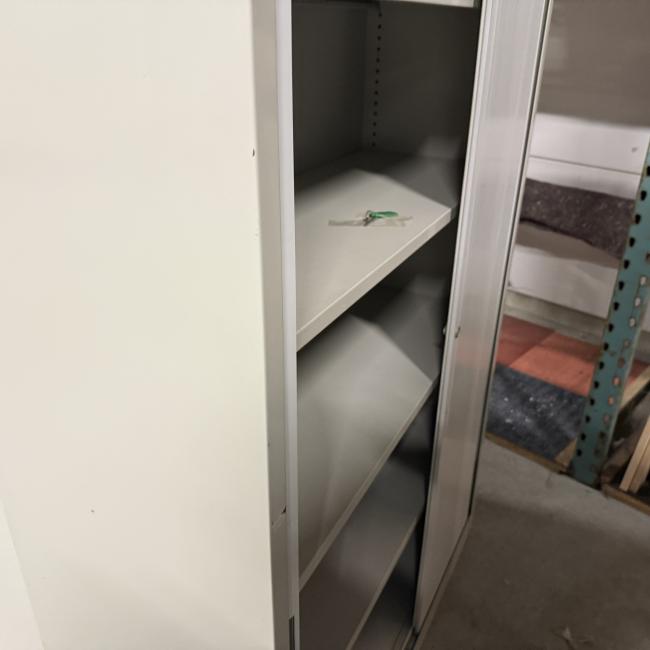  - 4x van blerk werkplaats garage kasten met roldeuren (4)